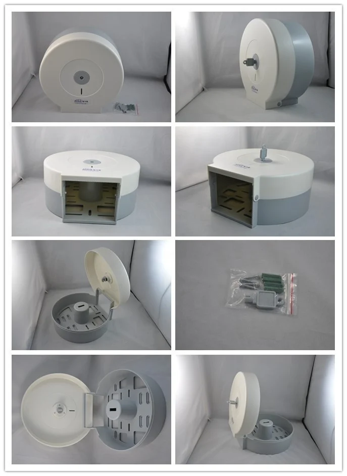 Plastic Single Roll Jumbo Hand Towel Paper Dispenser Toilet paper Dispenser Bathroom Tissue Dispenser