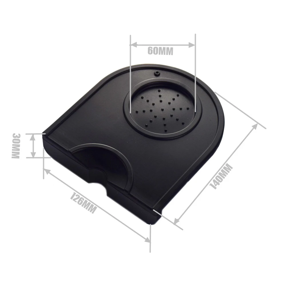 2024 hot in stock Silicone Coffee Tamper Mat custom printing logo coffee use tampering mat  coffee Mat