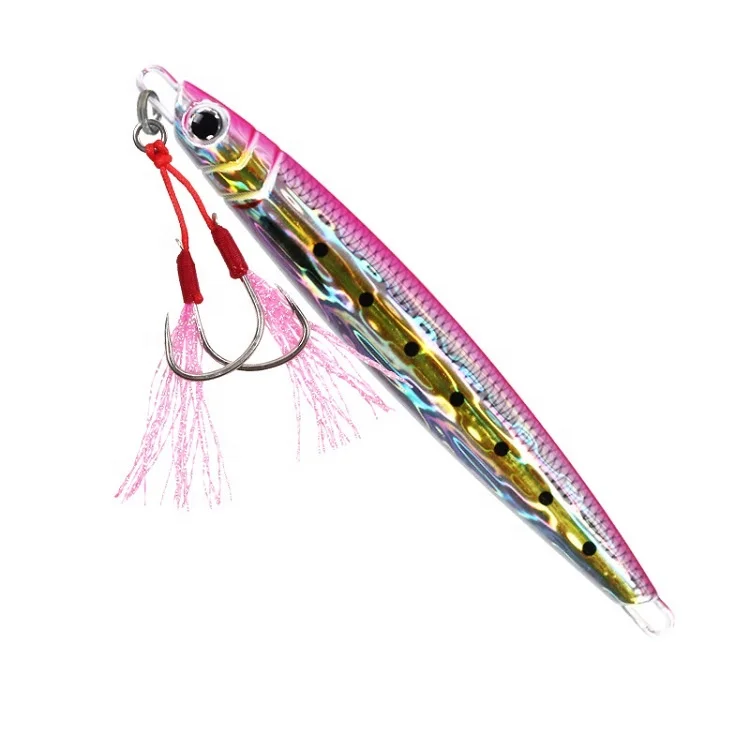 Japan 3D Print High Quality Metal Jig Lure 60G80G100G120G150G200g Metal bait For Slow Shaking Mackerel Tuna