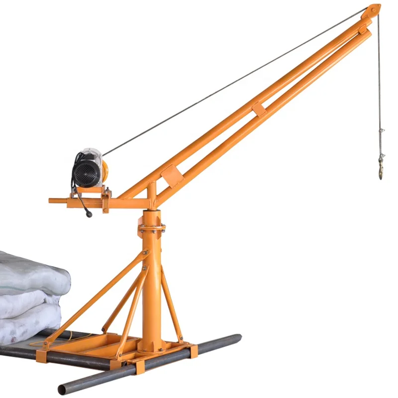 Небольшой мини-кран Monkey Lift 500 кг Harga подъемный кран