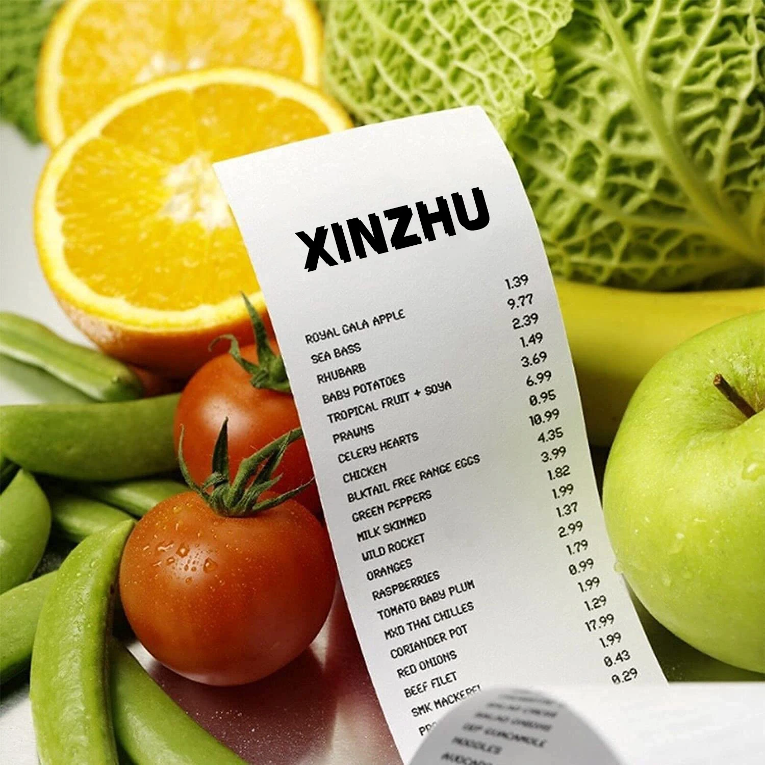 80x80 80x70 80x65 Free Sample Thermal POS Paper Cashier Register Printer Printing POS 80mm Thermal Paper Roll