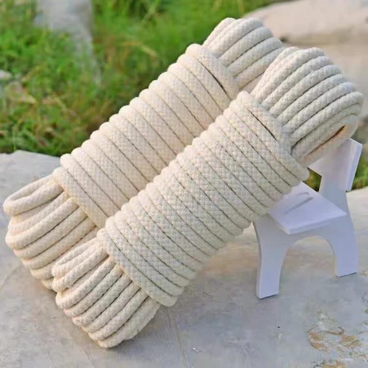 Wholesale Braided Cotton Twine Macrame Cord Cotton Rope for DIY Craft and Gardening Decoration