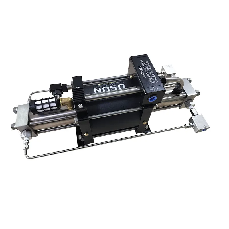 New design USUN Model:GBD40-OL  200-300 Bar Output   air operated Oxygen gas booster pump for scuba diving use