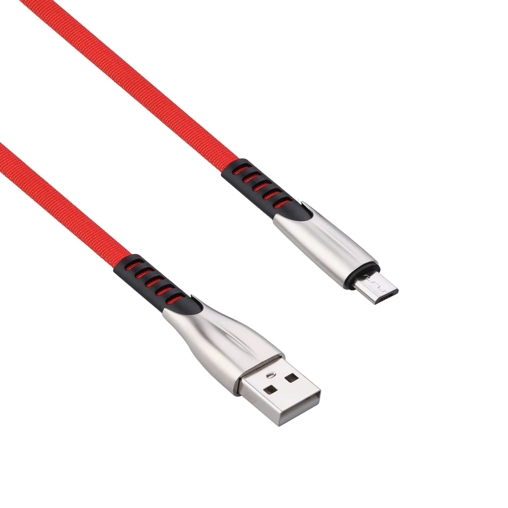 
Zinc Alloy USB Data Cable 2.0 USB Micro/ for iPhone Cable 