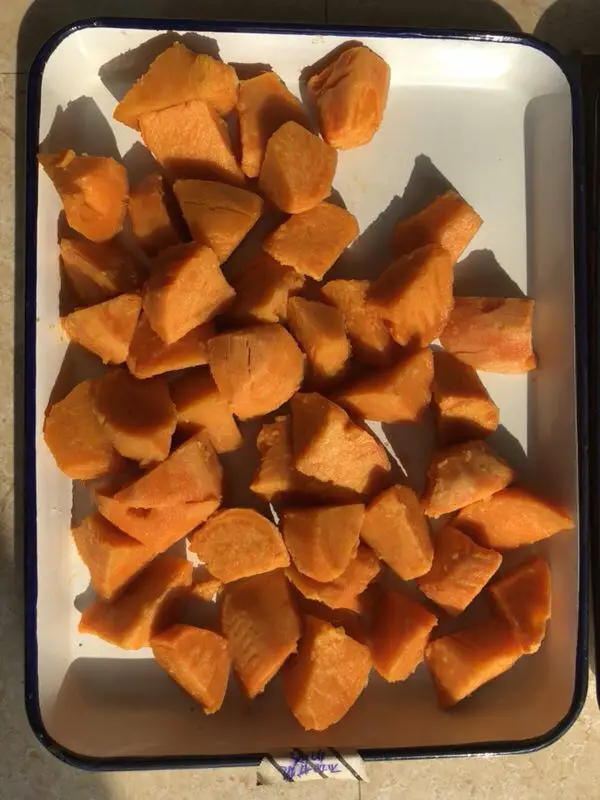 KWS Canned sweet potato for kitchen food supplies