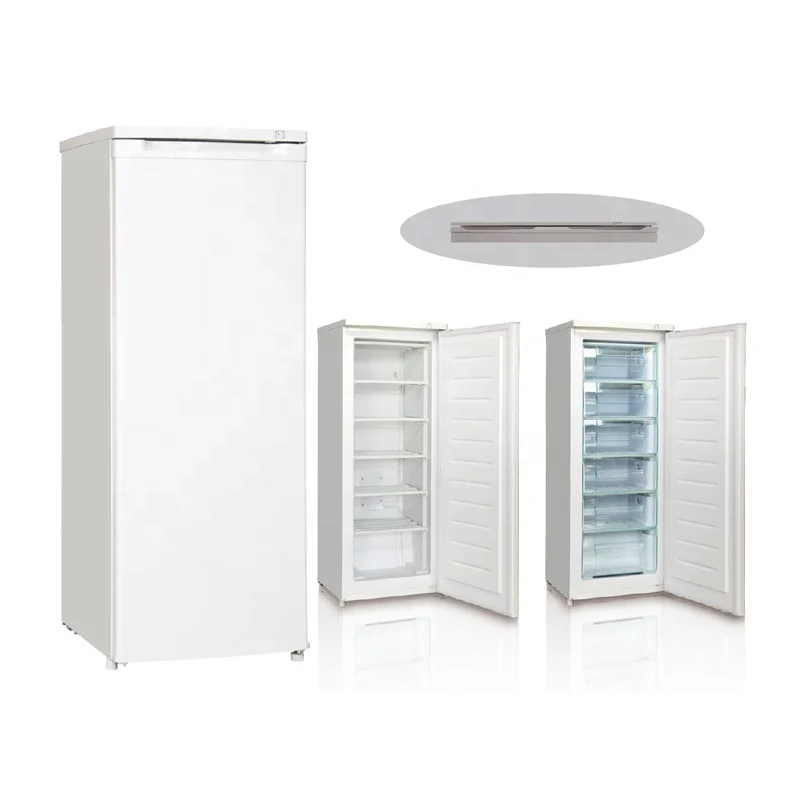 Бытовые вертикальные морозильные камеры с одной дверью, маленький вертикальный холодильник, вертикальная морозильная камера