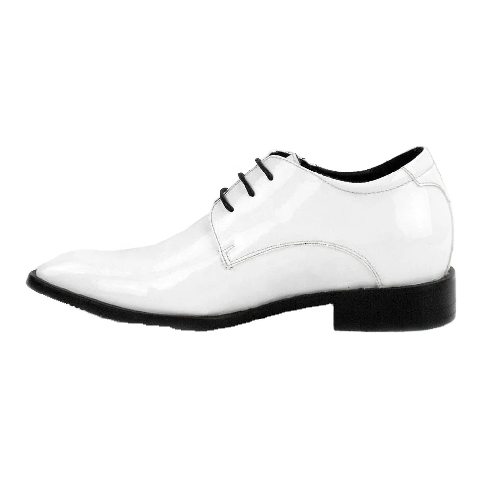 Оптовая продажа мужской парадной обуви, блестящая кожаная Высококачественная обувь ручной работы для лифта, Классическая дизайнерская роликовая обувь для лифта (60271147250)
