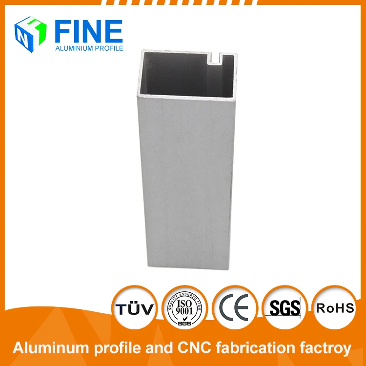 High Precision Frame Industrial High Service life Powder Coat Customized Aluminum Profiles