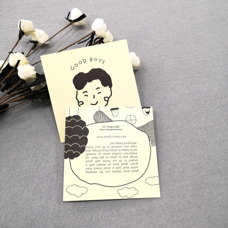 Custom Paper Business Card Small Thank you cards Postcards Color Printing