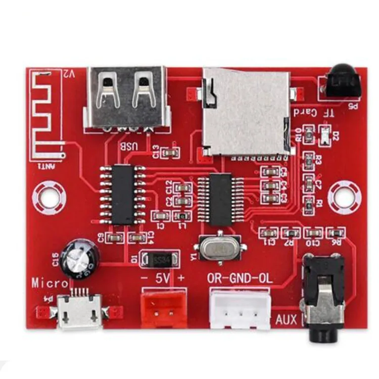 XH-A253 wireless decoding board supports TF card and U disk decoding tape remote control  wireless audio receiver