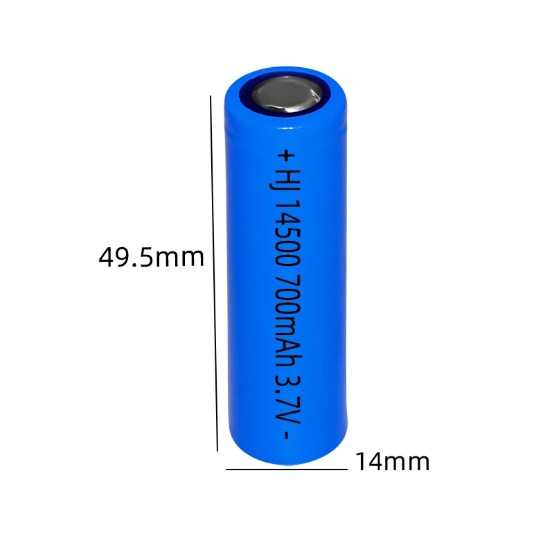 Factory rc helicopter 14500 3.7V 700mAh rechargeable polyme Li-ion cells lithium car electric vehicle battery