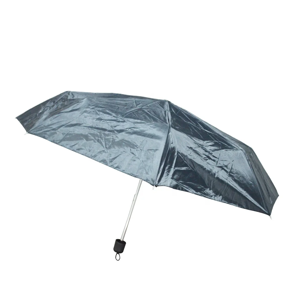 
top quality red waterproof advertising beach 3 folding umbrella with case 