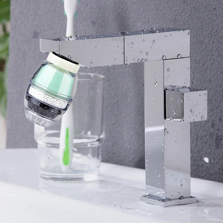 Внутренний фильтр воды с краном активированных углей очиститель водопроводной