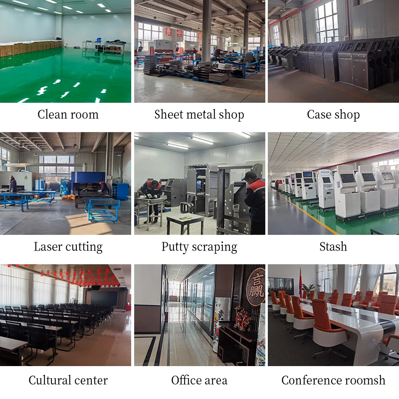 Floor stand card dispenser info kiosk payment with printer QR Scanner kiosk machine queue management system self payment kiosk