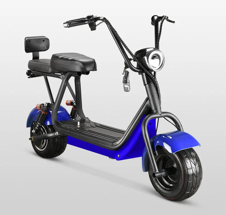 Заводская цена новый 500W-800W 2-колесный электрический скутер Citycoco 60V 12Ah аккумулятор 2000W мощность с ЖК-дисплеем электрические мотоциклы
