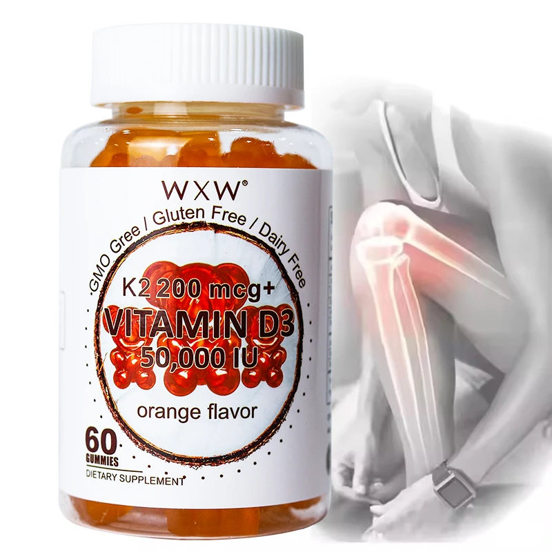 In stock hot selling products Kids Brain Supplement Gummies with Vitamin D3 B6 B12 Zinc for Improve Focus Memory Attention Mood