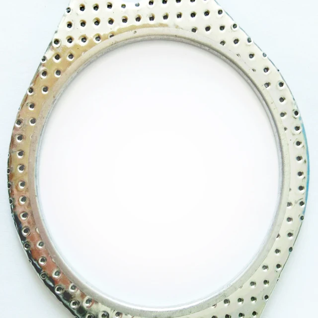 2 Bolt Exhaust Pipe Flange Gasket Intermediate Pipe To Muffler Gasket For Mitsubishi