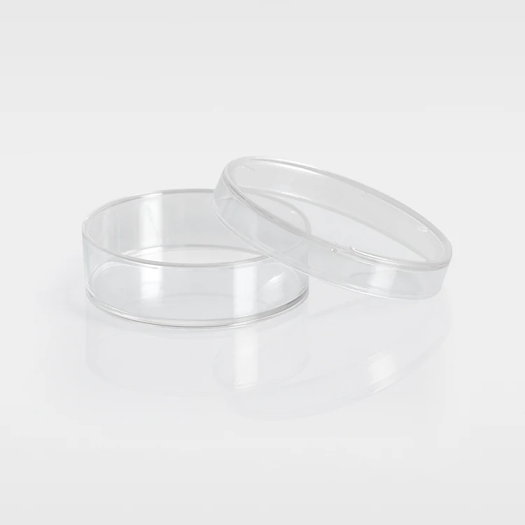 Standard tested square round or custom disposable 90mm petri dish sterile container