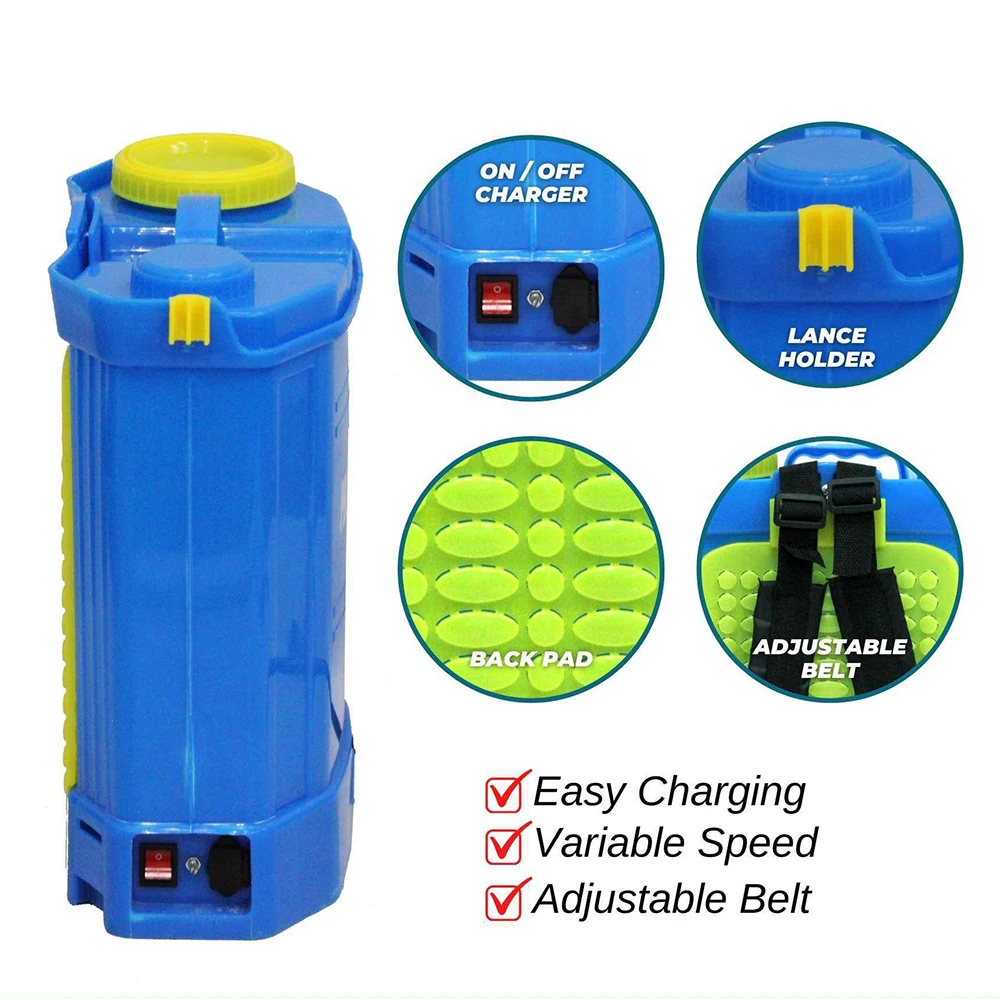 16L 20L Knapsack electric  operated power Battery Sprayer for Agriculture