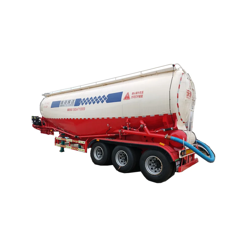 HONGDONG 3axle dry / bulk / powder cement tanker semi trailer factory price bulk cement trailer for sale