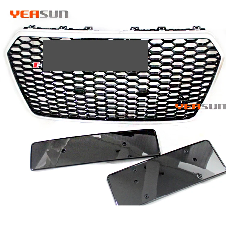 RS7 спереди facelift гриль ячеистой сетки решетка для автомобиля audi A7 2016 2017