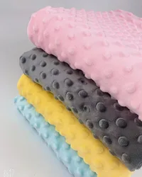 trending products 2023 new arrivals Soft Newborn Sherpa Fleece Warm Dot Minky Baby Blanket For baby