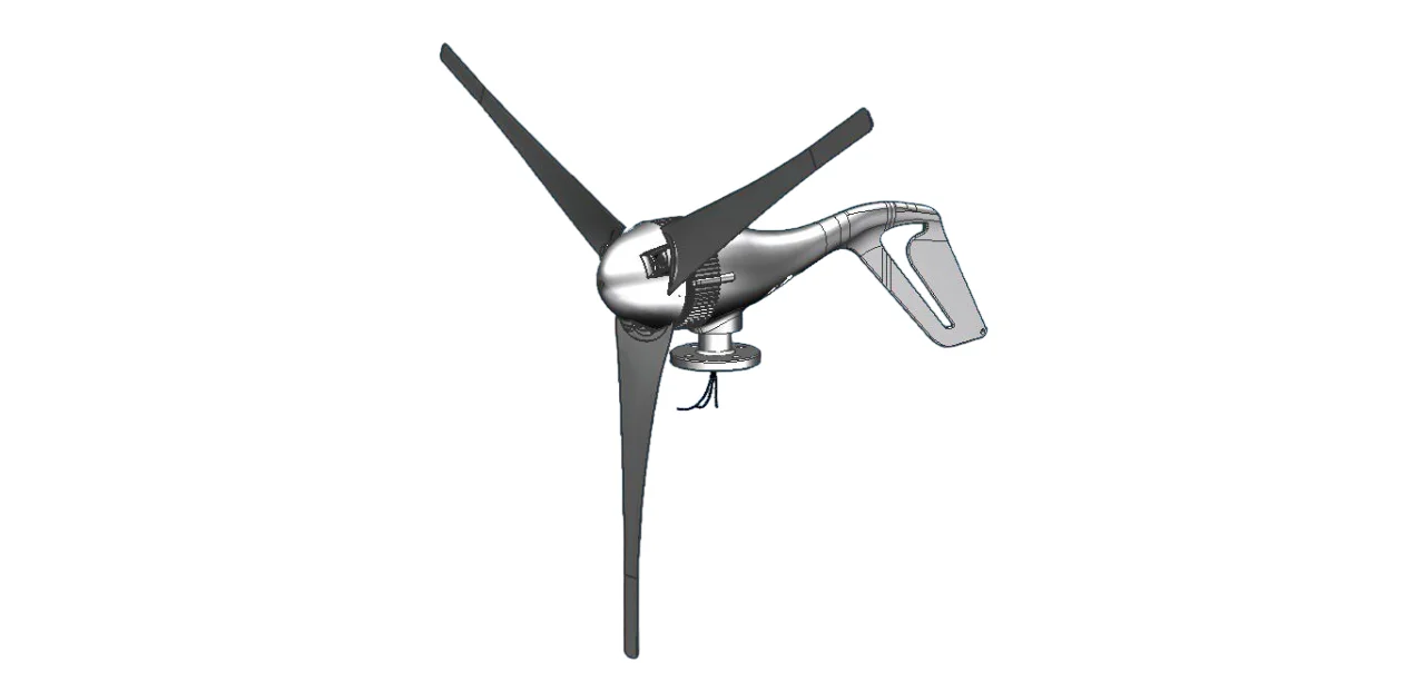 New easy to install NE-S2 200w  12/24v wind turbine generator stylish, beautiful and durable hot sale