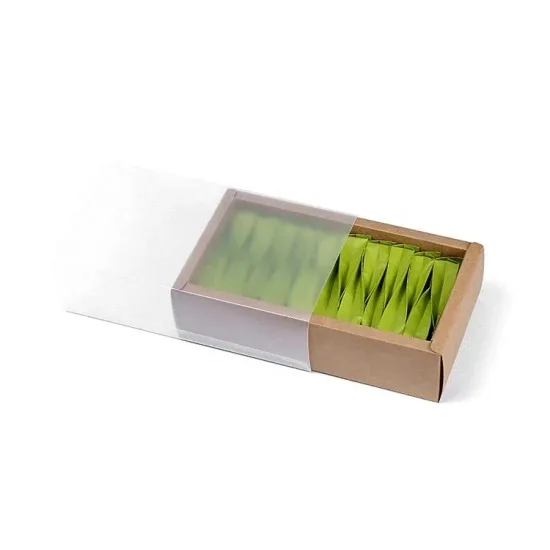 customizable Best Selling Recycle Kraft Drawer Chinese Tea Bags Paper Packaging Boxes