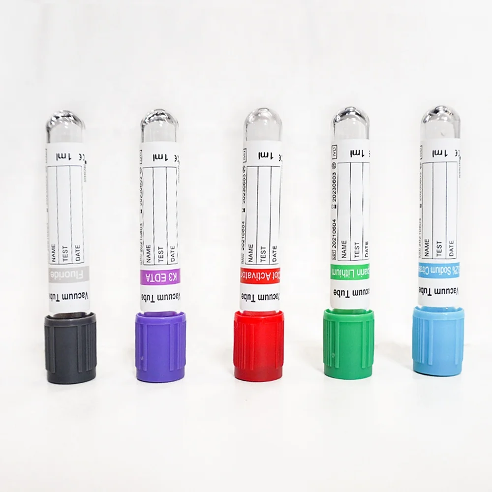 
high quality wholesale microtainers additive vacutainer specimen tubes with CE and ISO certification 