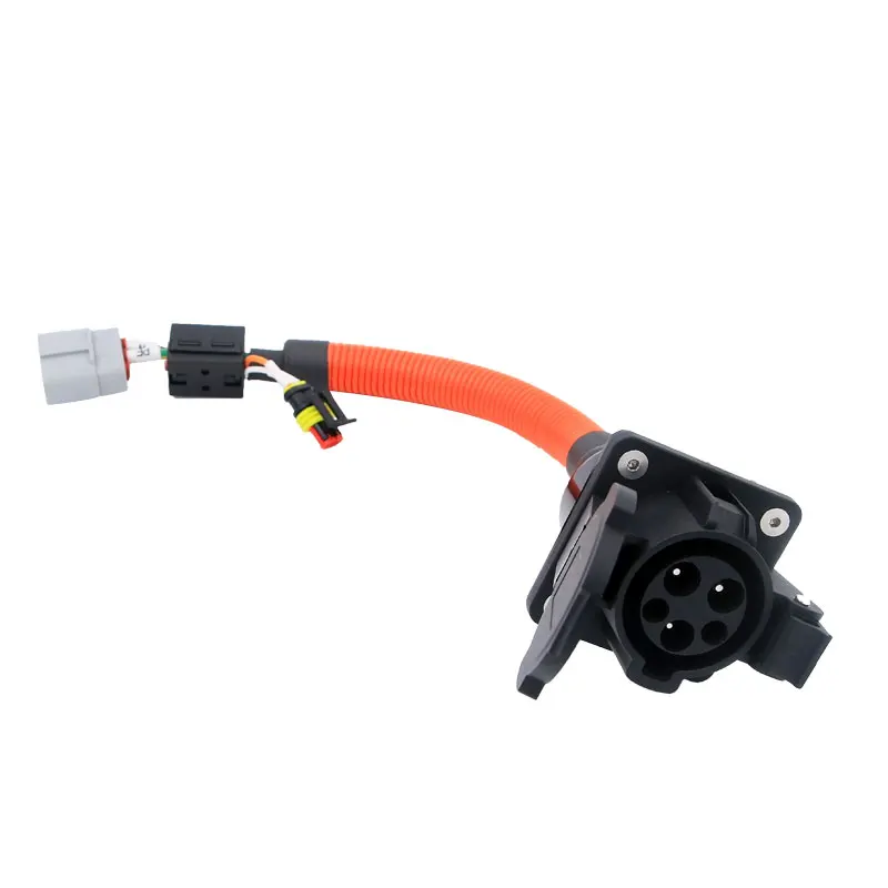 16A EV Inlet SAE J1772 Connector Plug Socket Set for Adapter Cable Charger