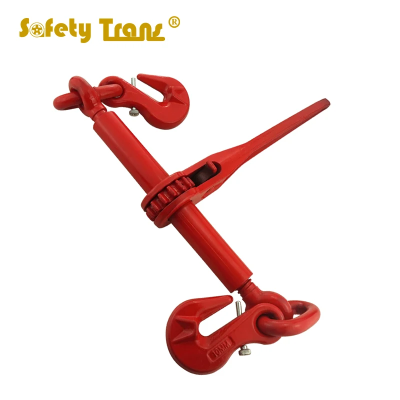 JIULONG HIGH QUALITY Ratchet Type Load Binder with Wing&Pin Hook 8MM Safty Locking Pin