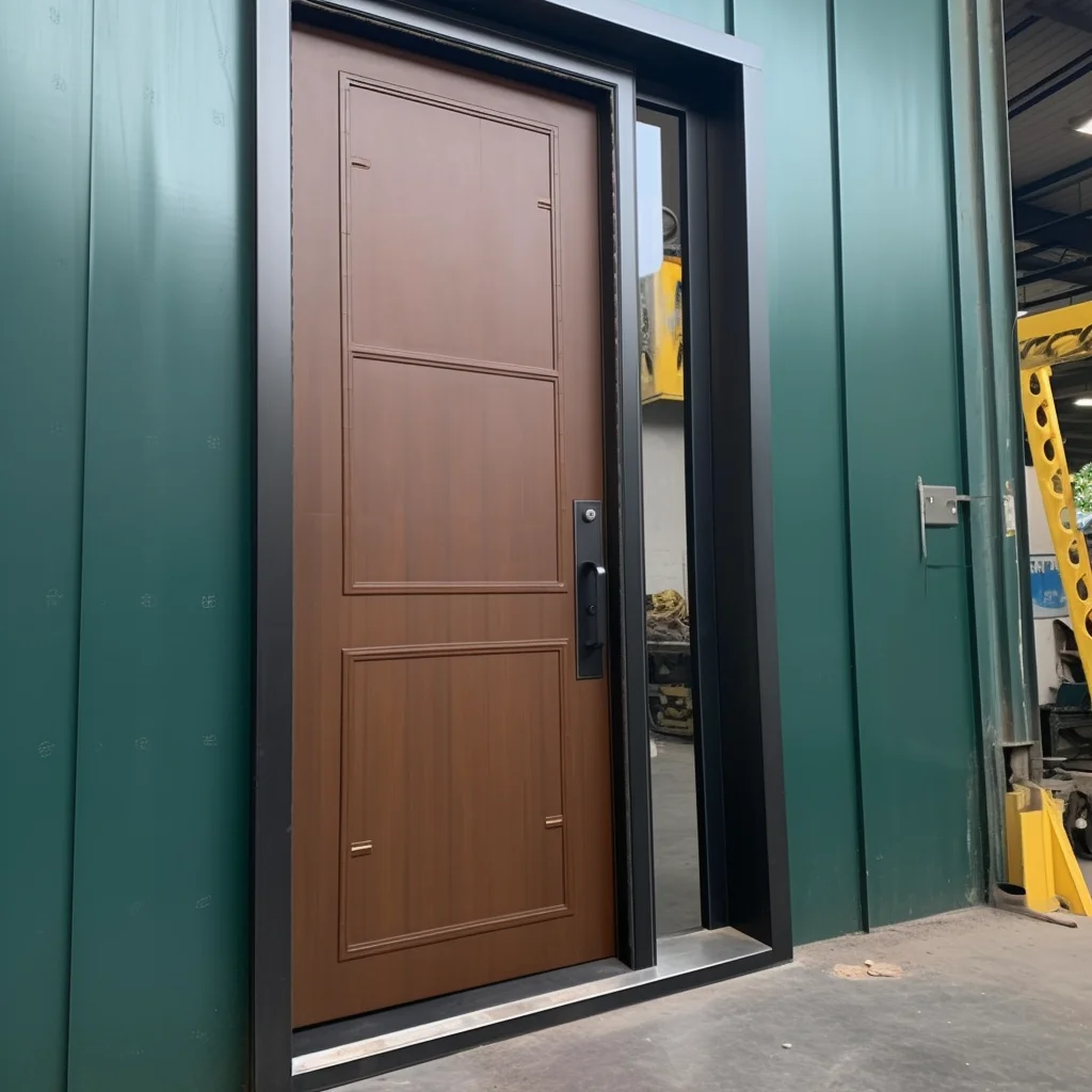 Exterior Secure Metal Door for Homes Entrance with Steel Gate for House New Modern Italy Design Cheap Price Steel Security Doors