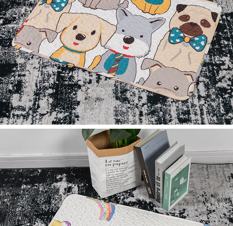 New Multi-colored Ready-made Pet Mat Bite Resistant Dog Mat Dirt Resistant for Going Outside