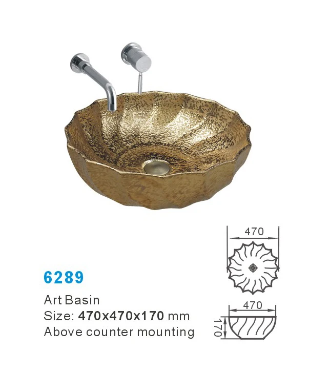 Sanitary Ware Manufacturer Above Counter Mounting Basin Color Sink Bathroom Modern Style Ceramic Wash Basin