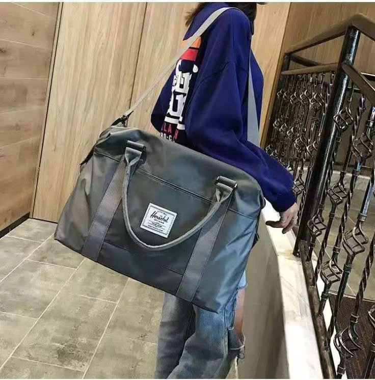 Factory price portable travel bag dry and wet separation fitness exercise large capacity waterproof folding travel bag wholesale