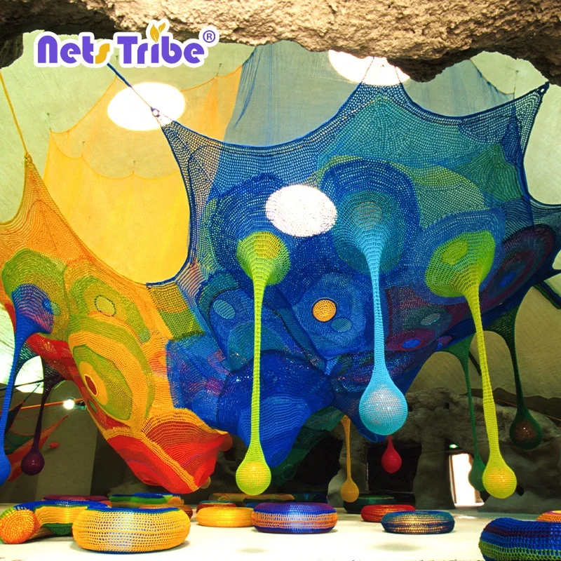 NetsTribe high quality  indoor soft playground with sea ball pool amusement park for kids