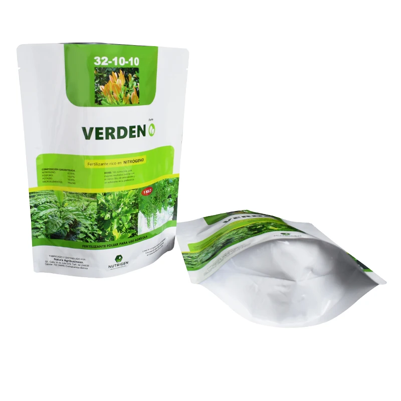 Various color mylar frosted logo Seedling seeds plastic packaging stand up pouch