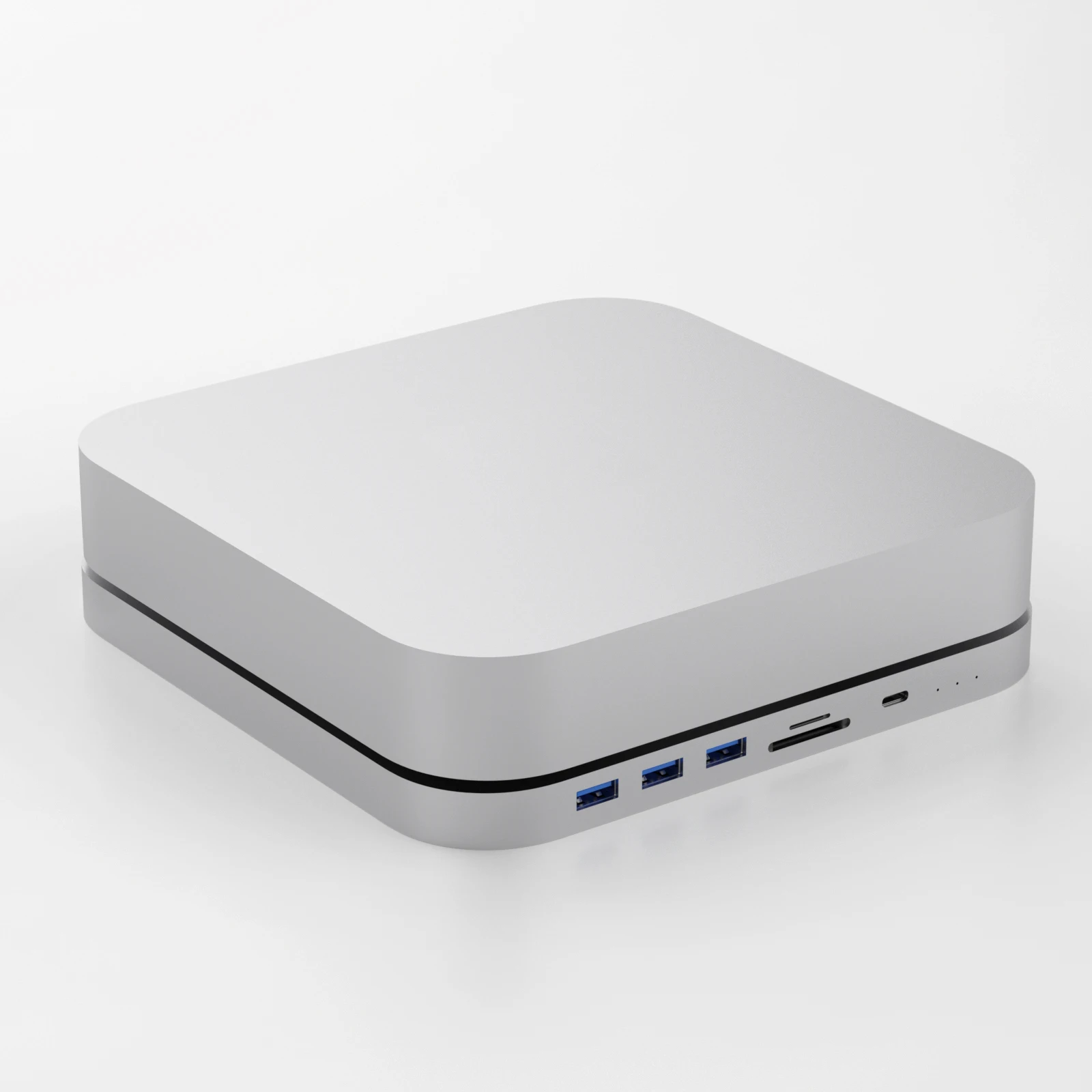  Док-станция Colorii MC25 Pro для Apple M1 с M.2 NVMe NGFF 10 Гбит/с 2 5 SATA SSD/HDD Mac mini hub 2020