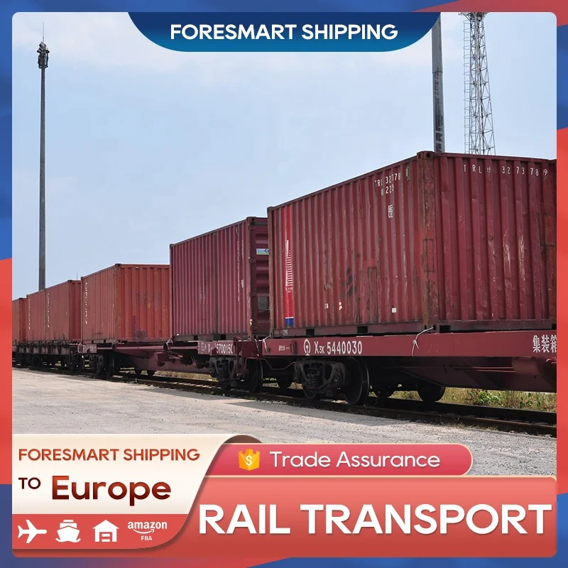 Rail cargo forwarder transport ddp train shipping agent railway freight to germany france netherland norway poland russia europe.jpg