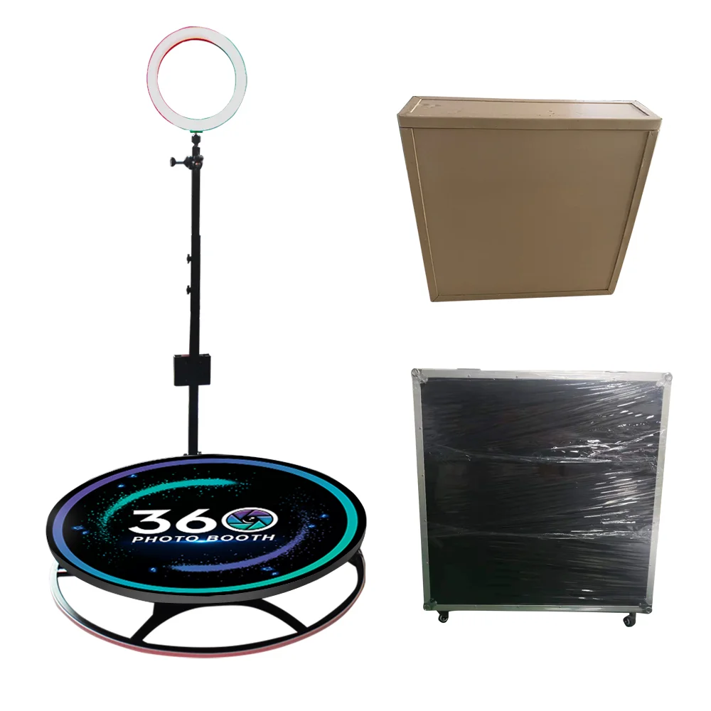 Best Seller Cheapest Photo 360 Photobooth 6 People Science Props Inflatable Mirror Booth Arm