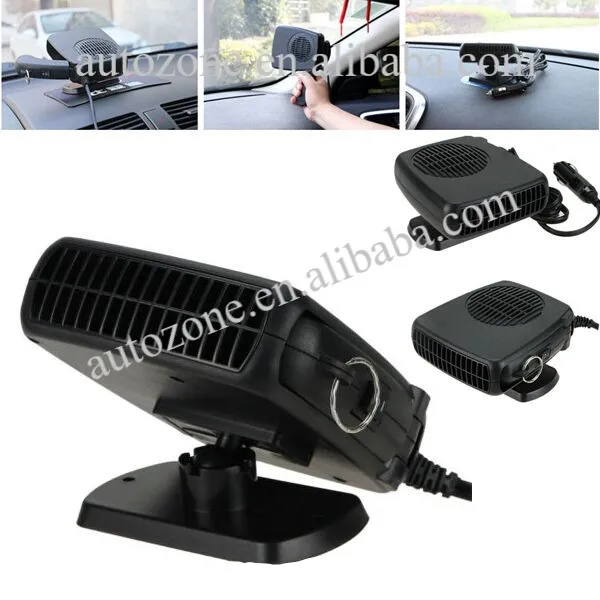 
Portable Car Heater Car Windshield Defogger Defroster Auto Fast Heating or Cooling Fan 12V 150W Auto Ceramic Heater Fan 3-Outlet 
