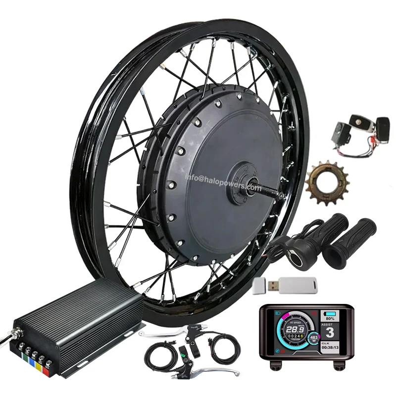 High power 3000w 8000w electric bike kit 5000w 72v 5000w ebike conversion kits 3000 watt hub motor kit 72v 84v 5kw hub motor