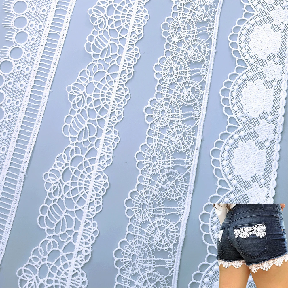 Mini lace trim for shorts lace garment project