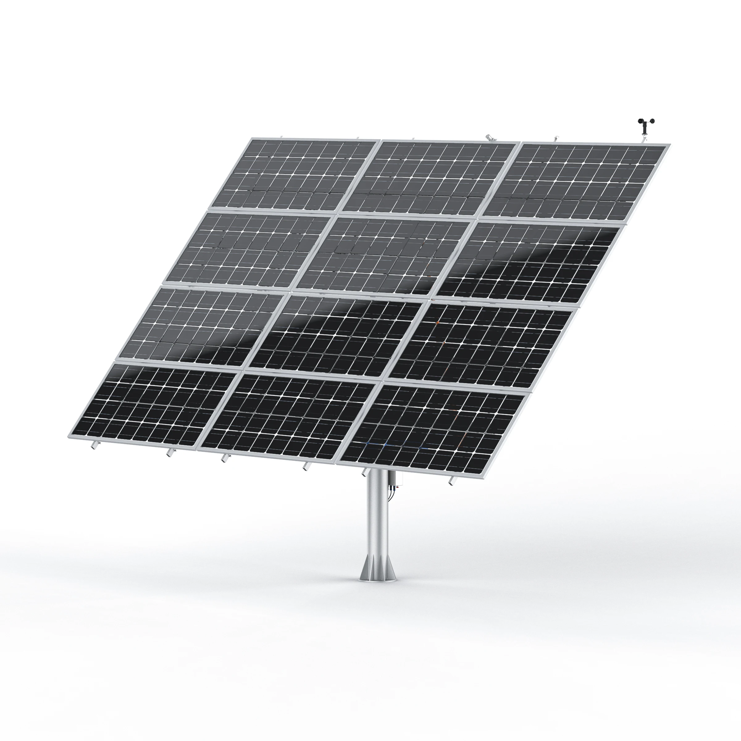 Huayue solar tracker-8KW HYS-15PV-78-LSD Reasonable design controller solar tracker dual axis slewing drive solar t