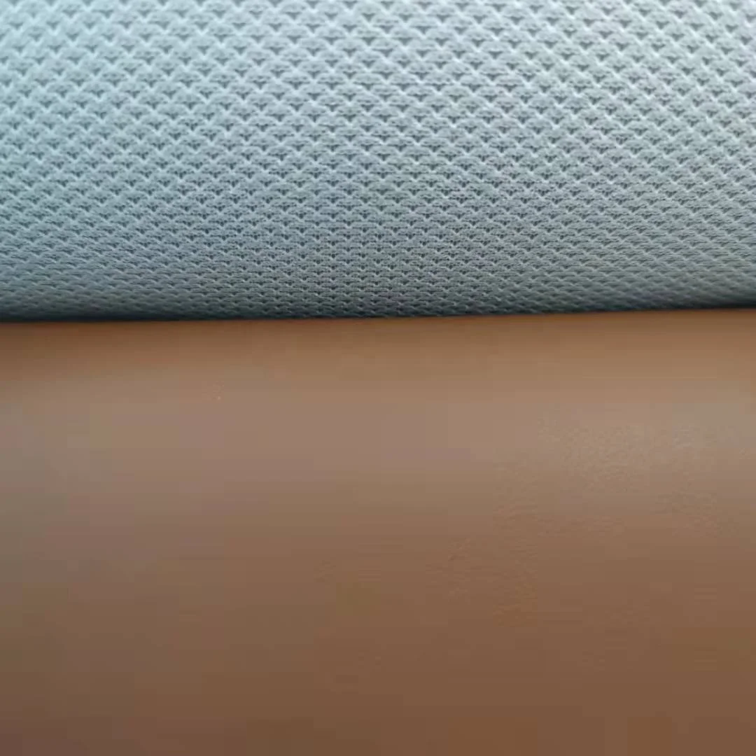 Artificial sythertic pvc leather for sofa upholstery