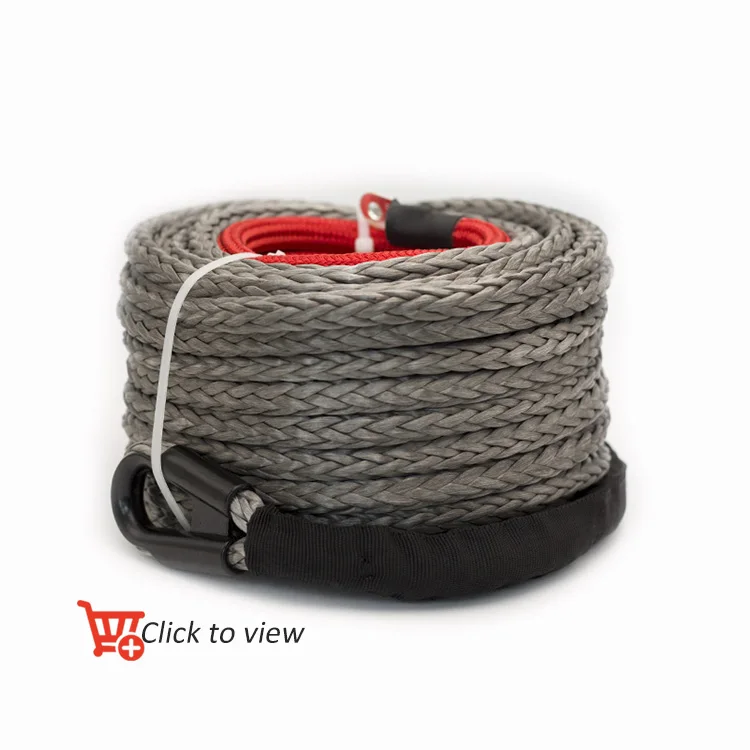 YILIYUAN 2021winch 12v 13500lbs 10mm 12 mm 18mm UHMWPE polymer winch rope
