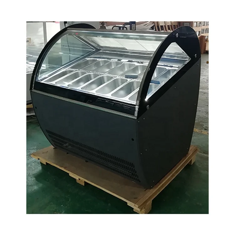 Gelato Display Showcase/Ice Cream Showcase Refrigerator for Supermarket