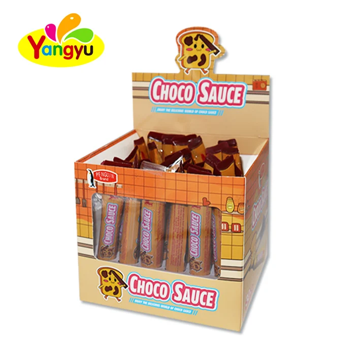 Custom Private Label Halal Toothpaste Shape Liquid Chocolate Sauce