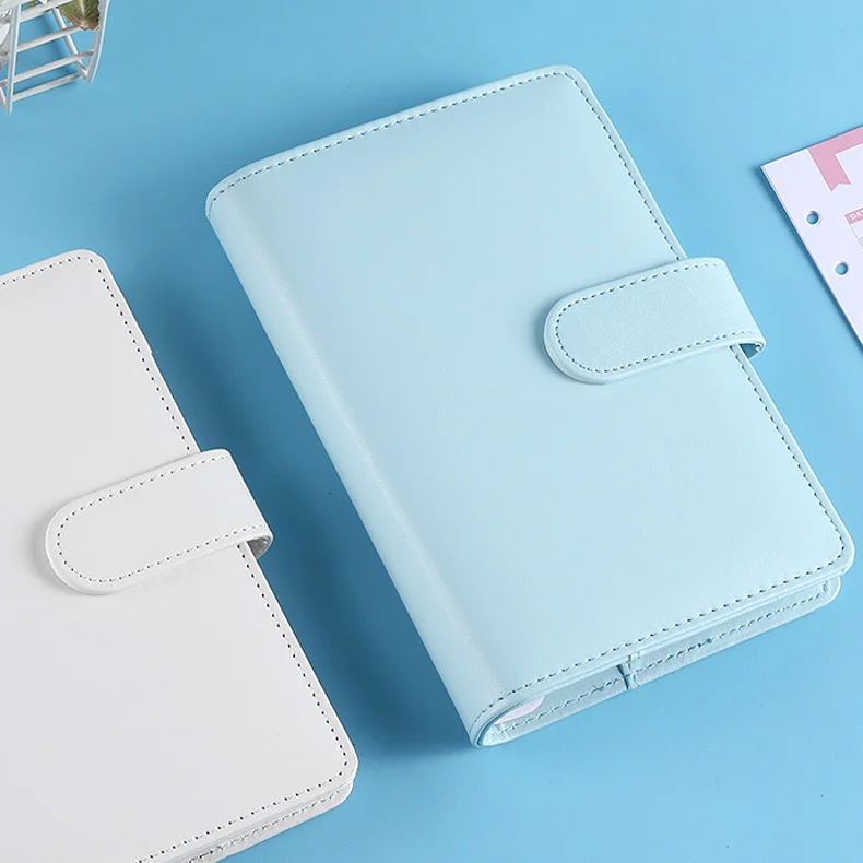 Wholesale PU A6 Budget Binder Set Cash Envelope Budget System Binder Planners With zipper Expense Budget Sheets Label Sticker