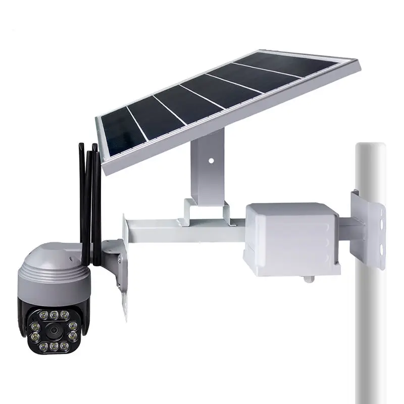 Solar panel ptz camera 4g outdoor 4g sim Solar 4G Camera With Factory Price